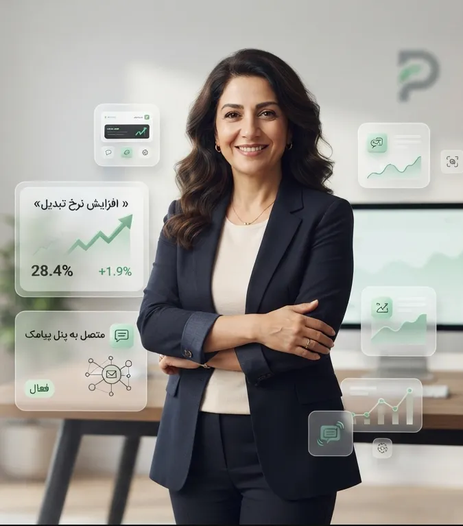 نمونه طراحی لندینگ پیج
